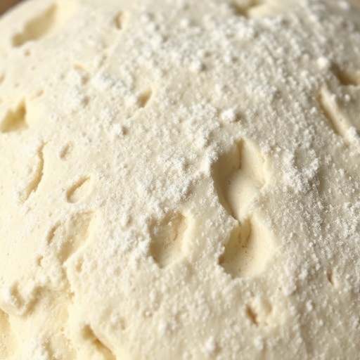 Pizza dough texture